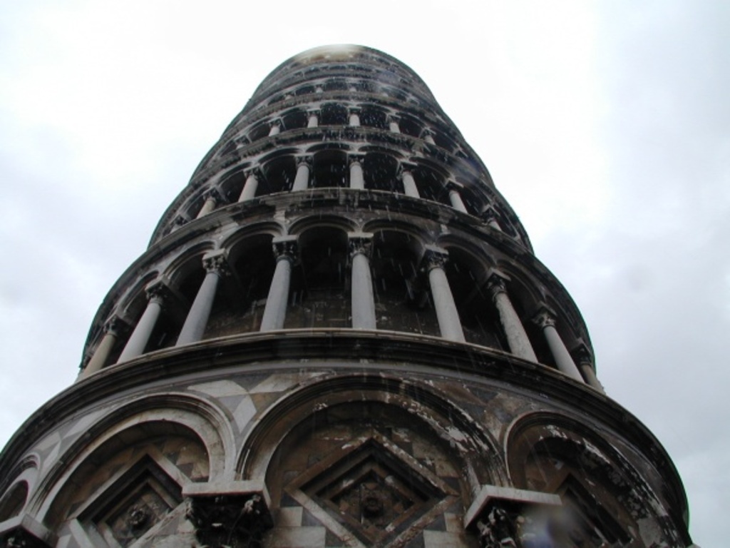 Under the Tower in the Rain