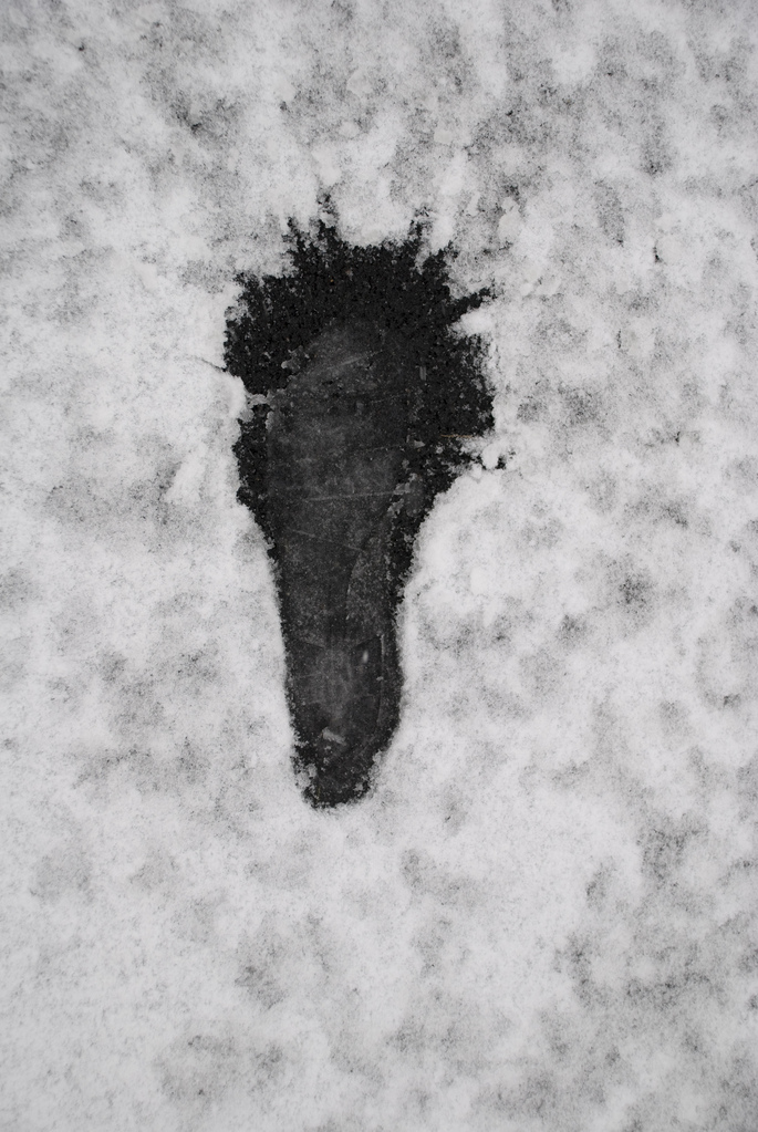 Bigfoot stomps his slipper