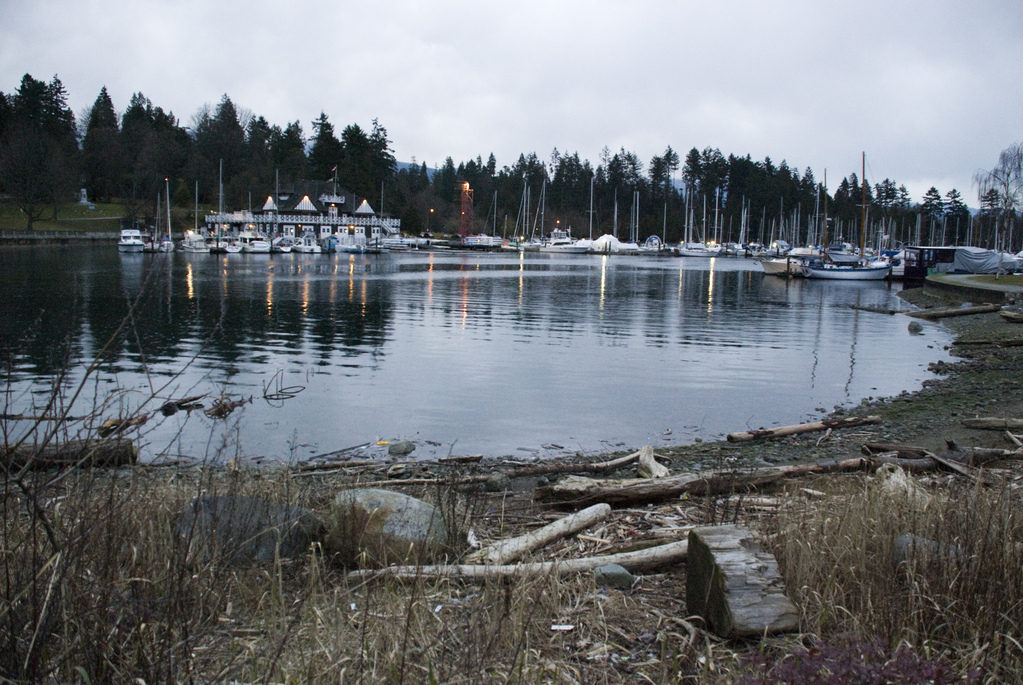 Boathouse near Stanley Park