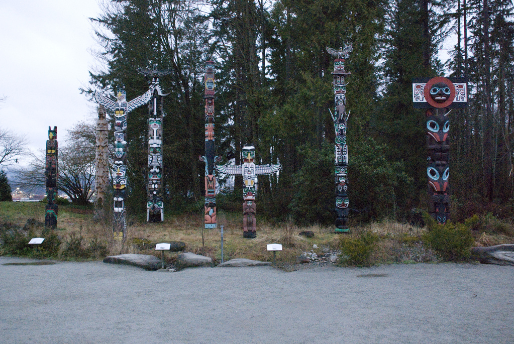Totems at Stanley Park