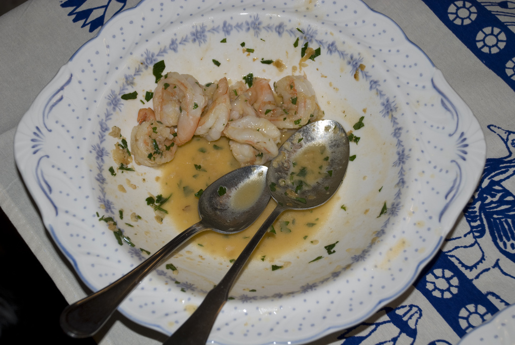 Shrimp scampi