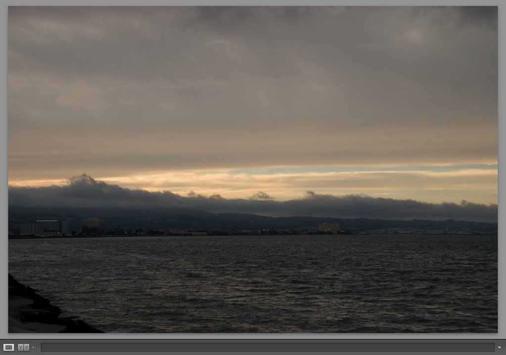 Sea and sky before