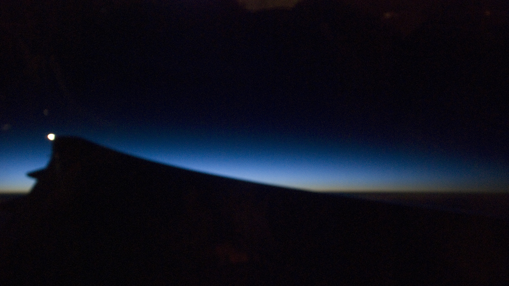 Early morning over the Atlantic