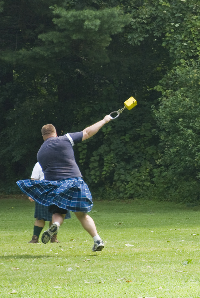 At the Scottish Festival in Look Park At the Scottish Festival in Look Park