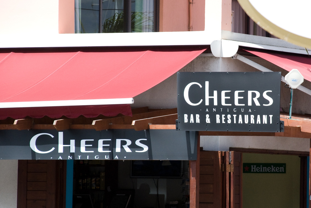 Proof that every town has a Cheers bar Proof that every town has a Cheers bar