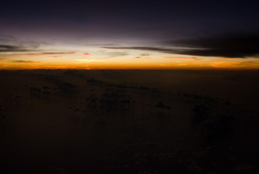 Sunset over the Atlantic