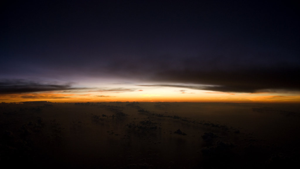 Sunset over the Atlantic