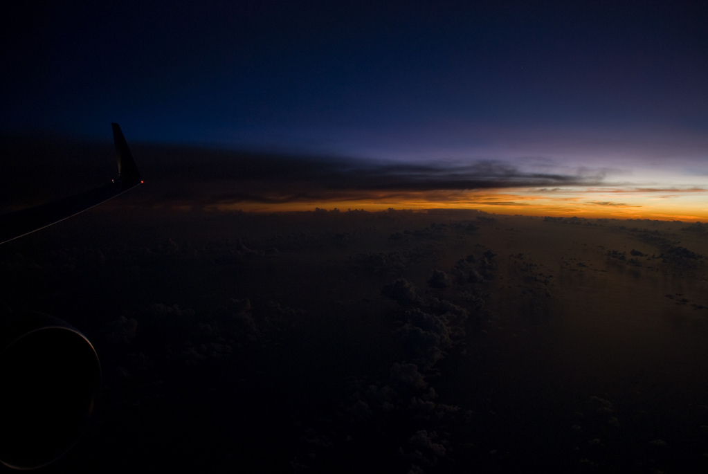 Sunset over the Atlantic