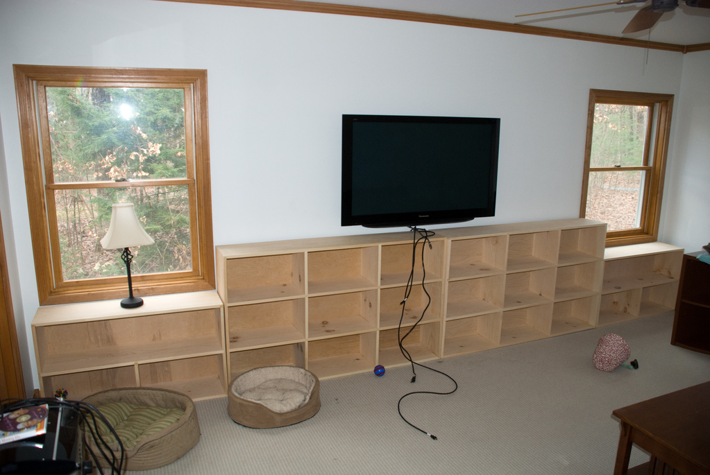Assembled and in place