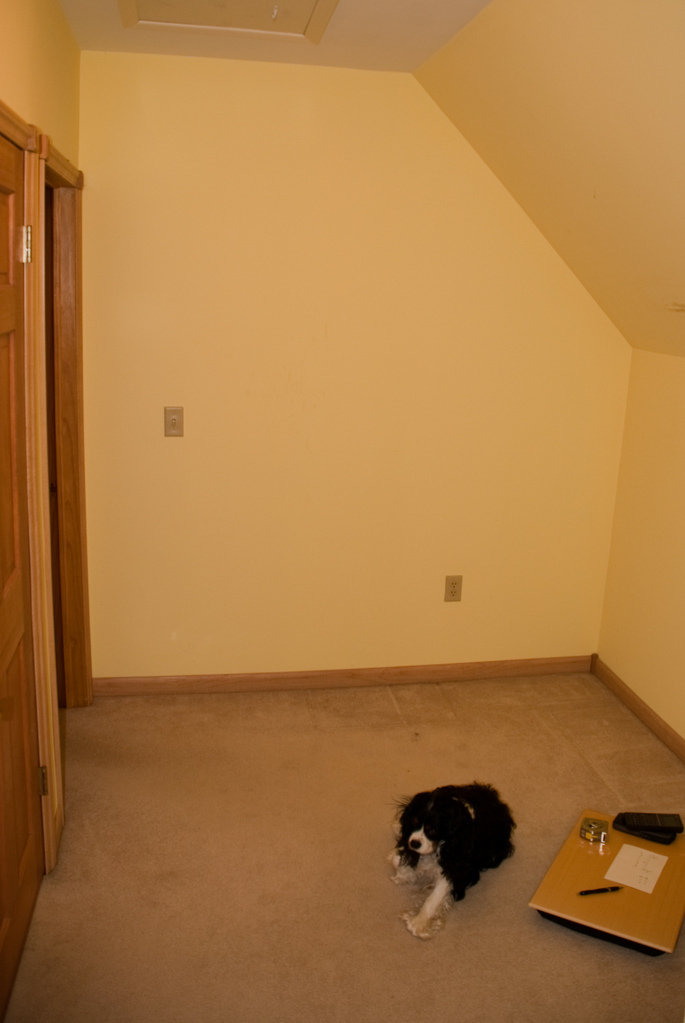 Towards my office, before the reno