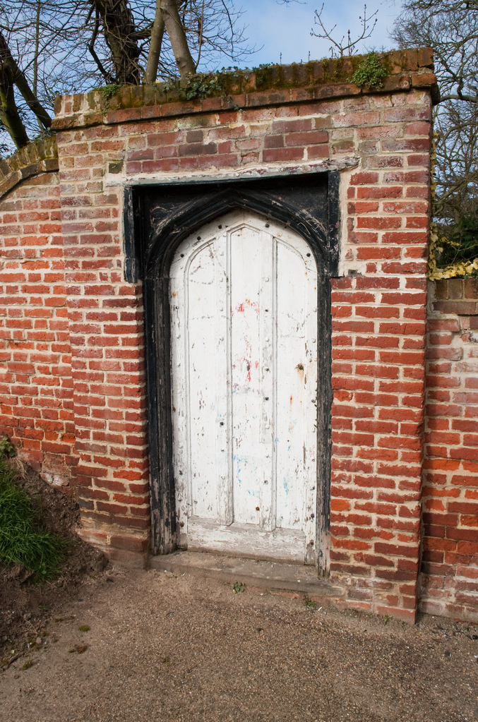 Churchyard door
