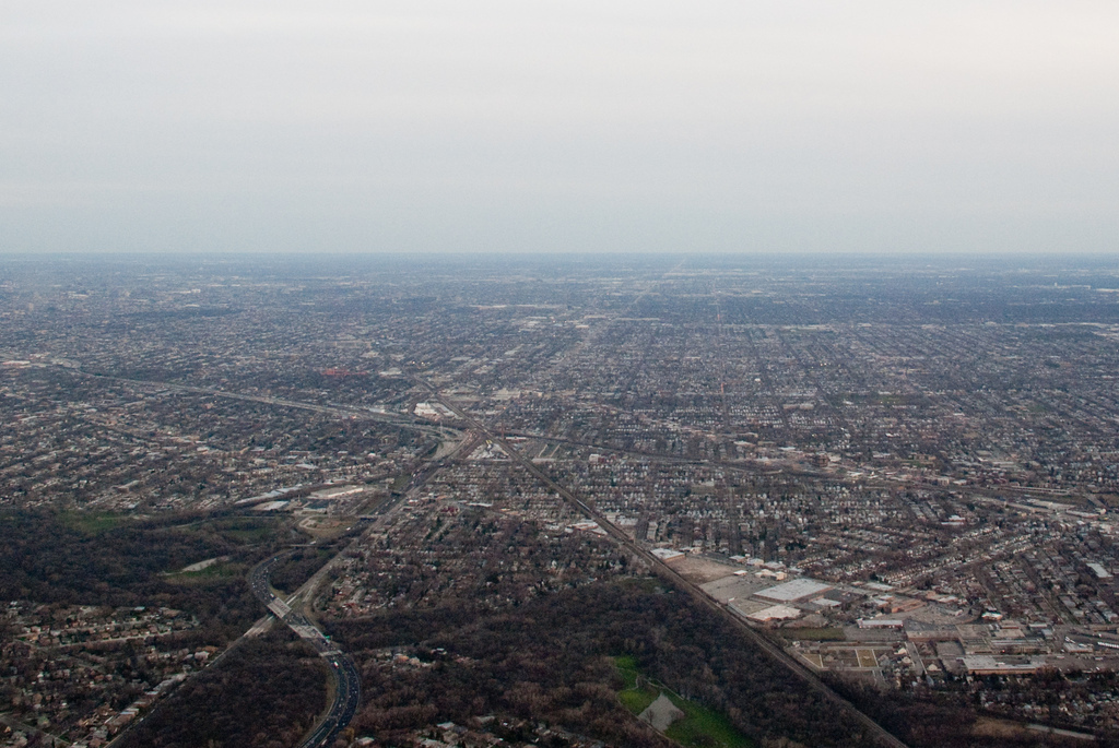 Chicago exurban sprawl