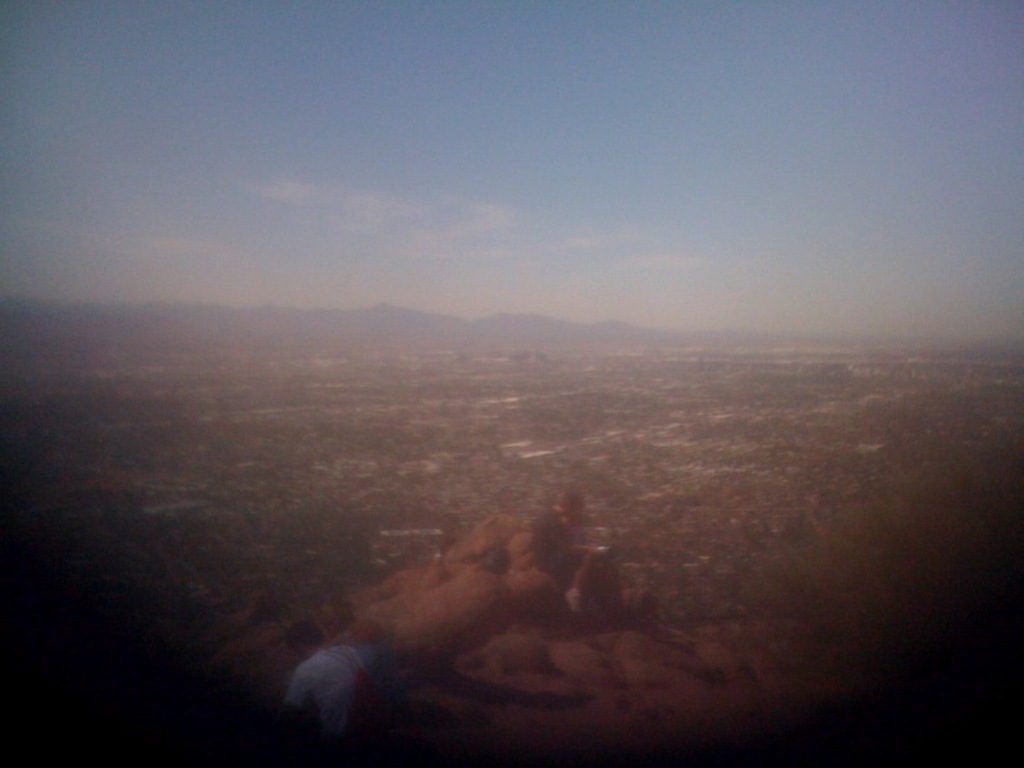 Phoenix from the top of Camelback Mountain