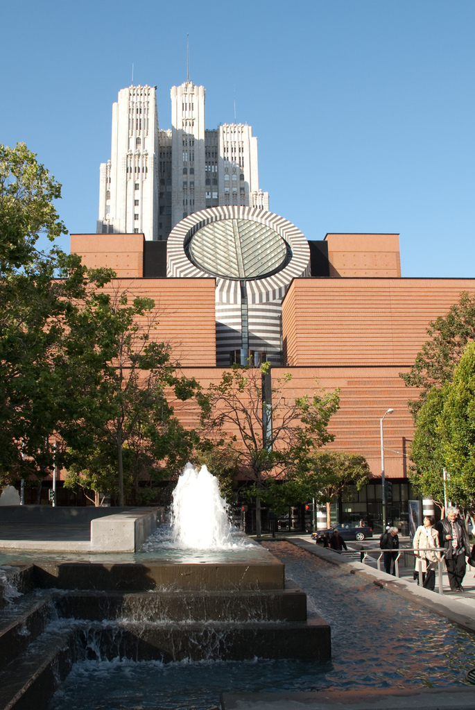 San Francisco from Yerba Buena Gardens