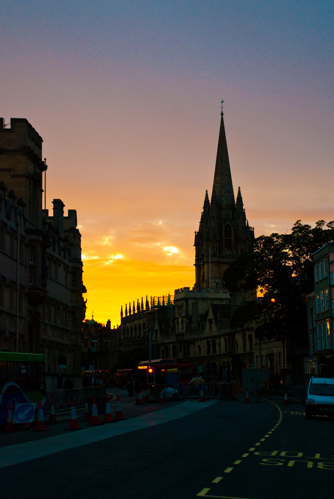 Oxford sunset Oxford sunset