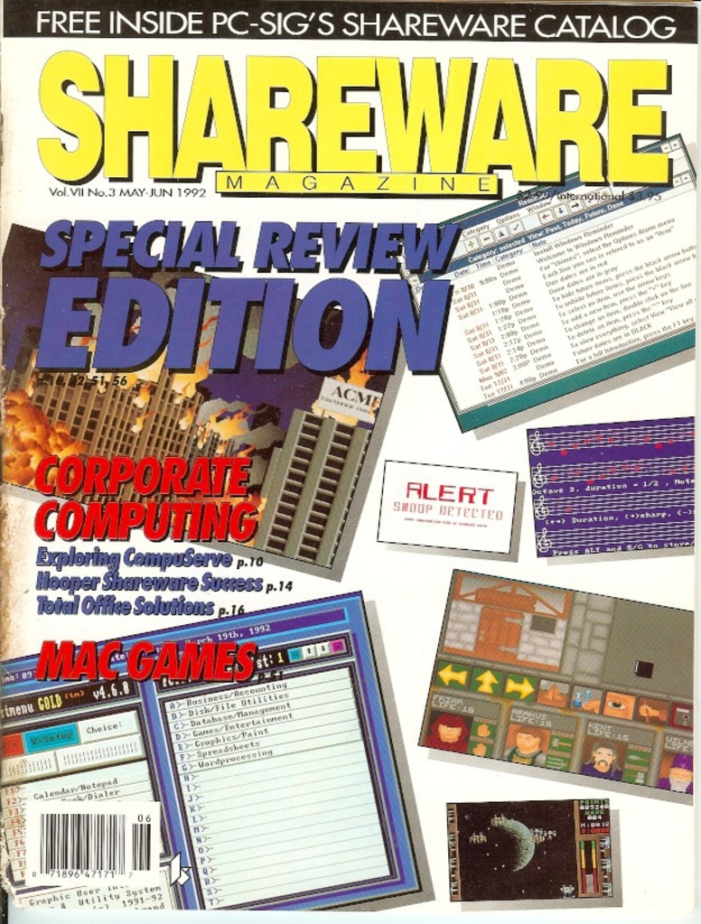 Shareware Magazine May/June 1992