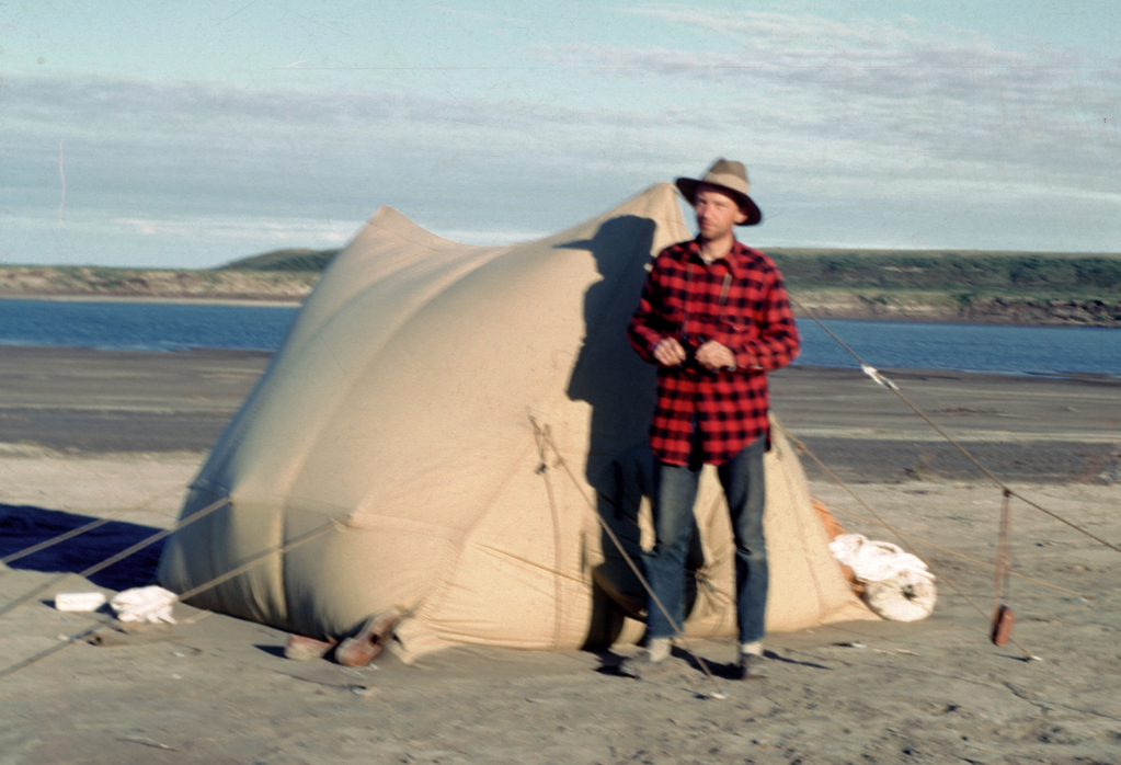 Camping in Alaska, c. 1960