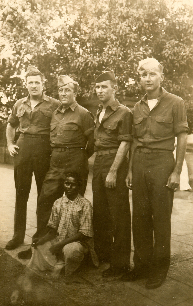 Left to right: Charles Kuhn, York PA; Bill Bride, Beacon NY; Eddy Evans, Boston MA, David Walsh, Babylon, NY