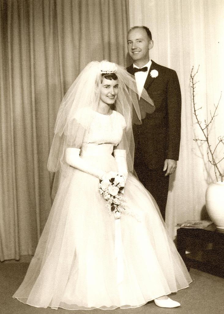 Mom and dad, August 1961