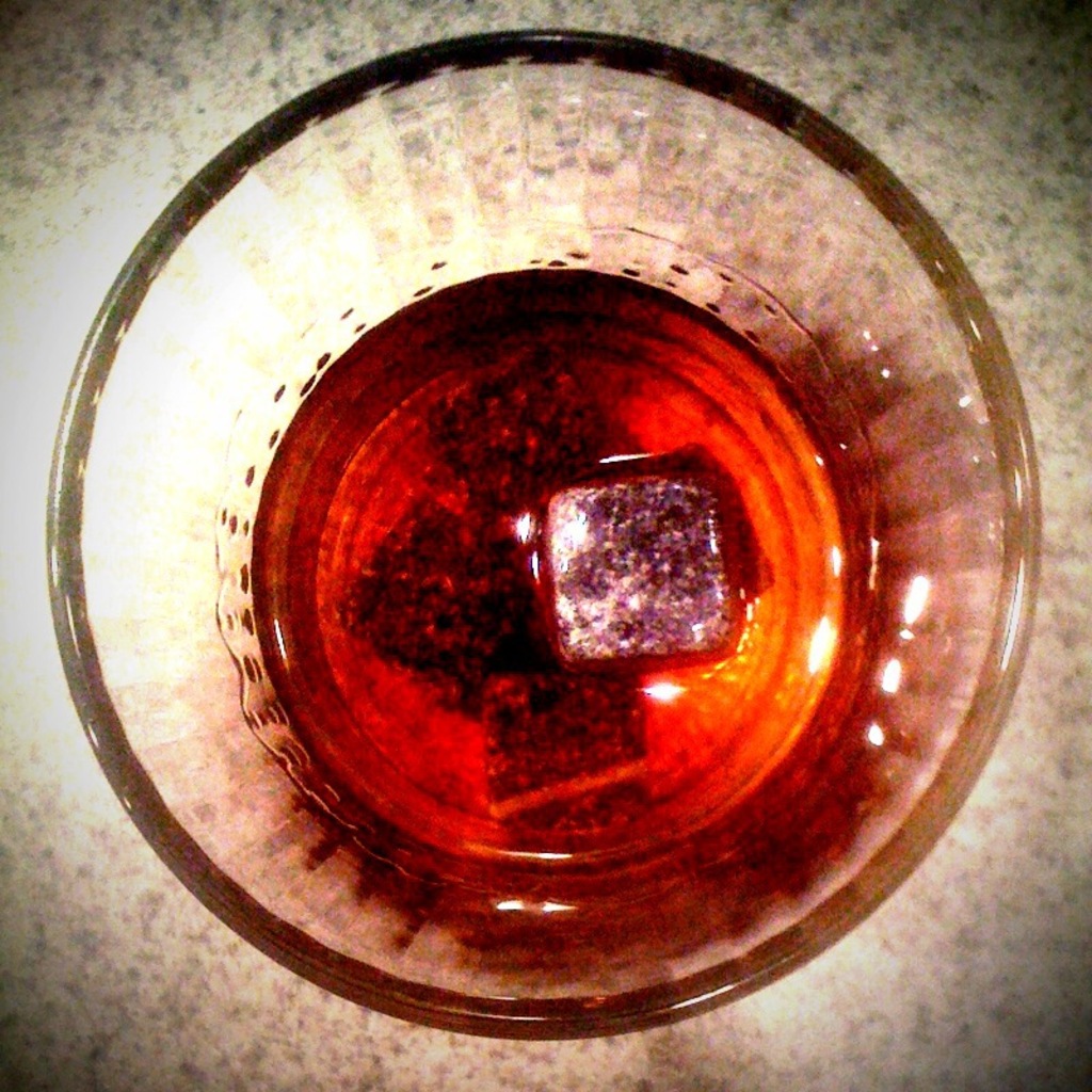 Scotch on the rocks