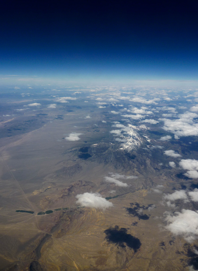 Over Nevada