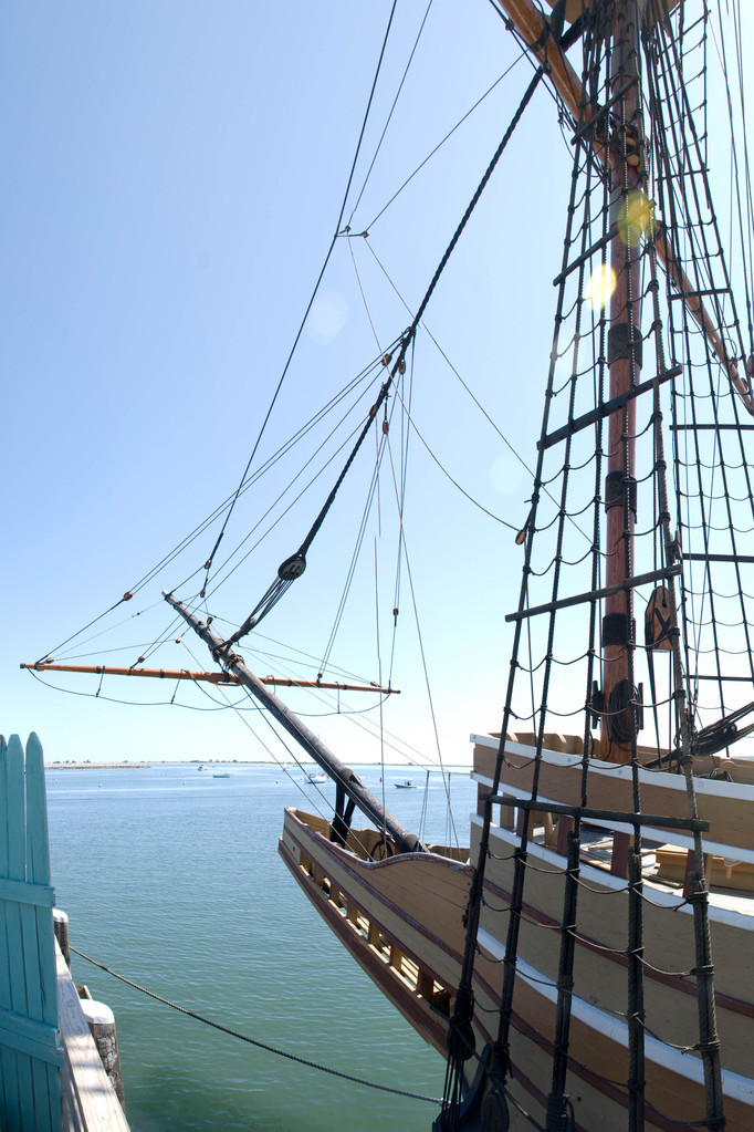 Mayflower II rigging