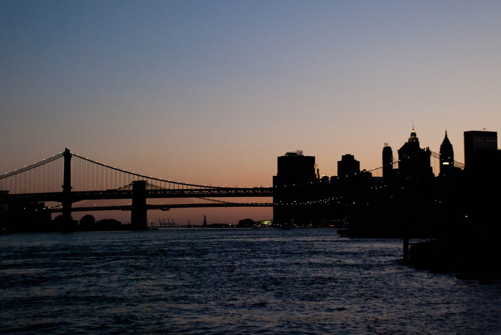 New York sunset New York sunset