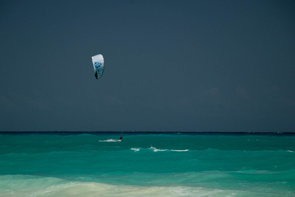 Kite surfing