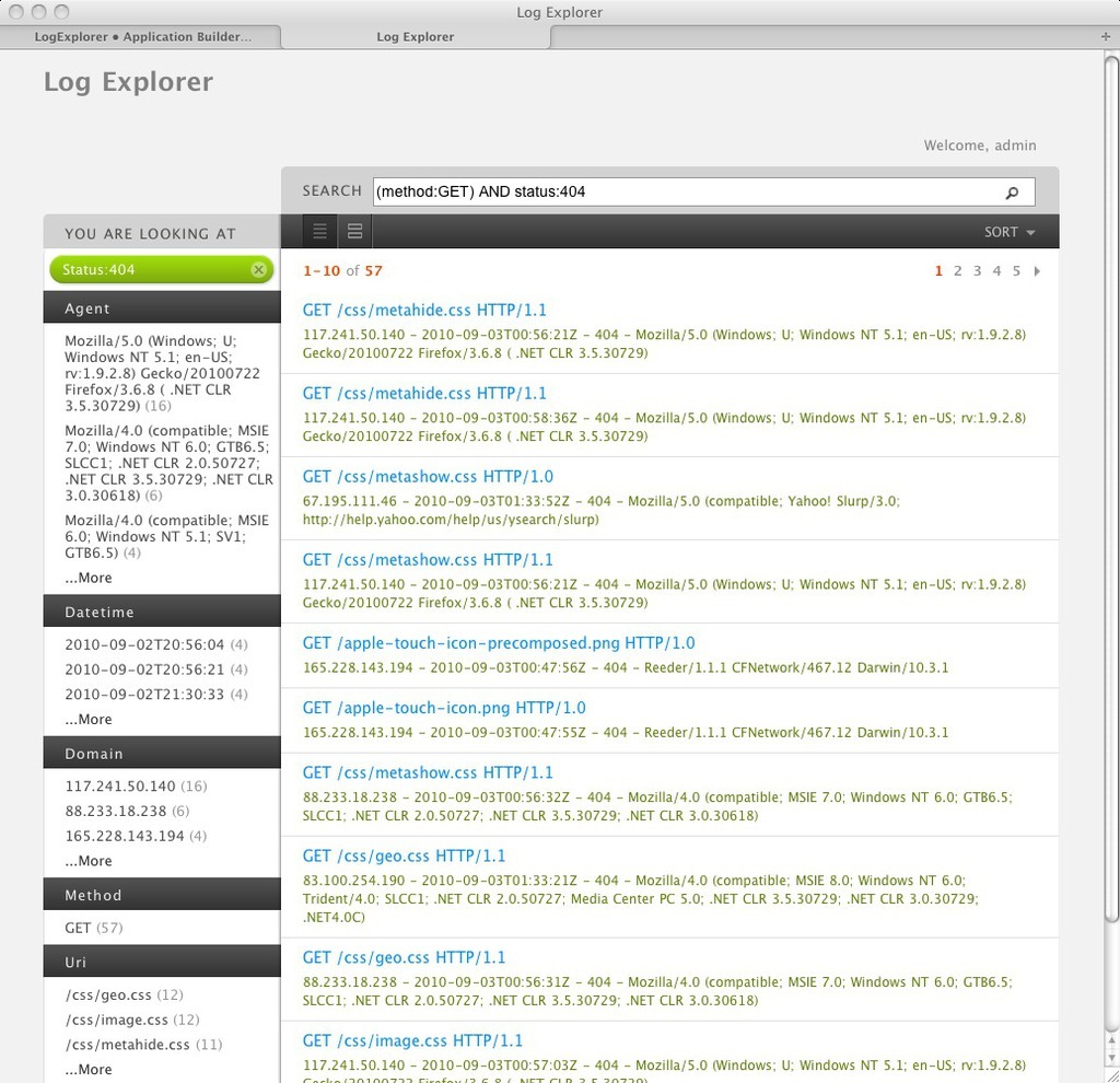 Faceted navigation