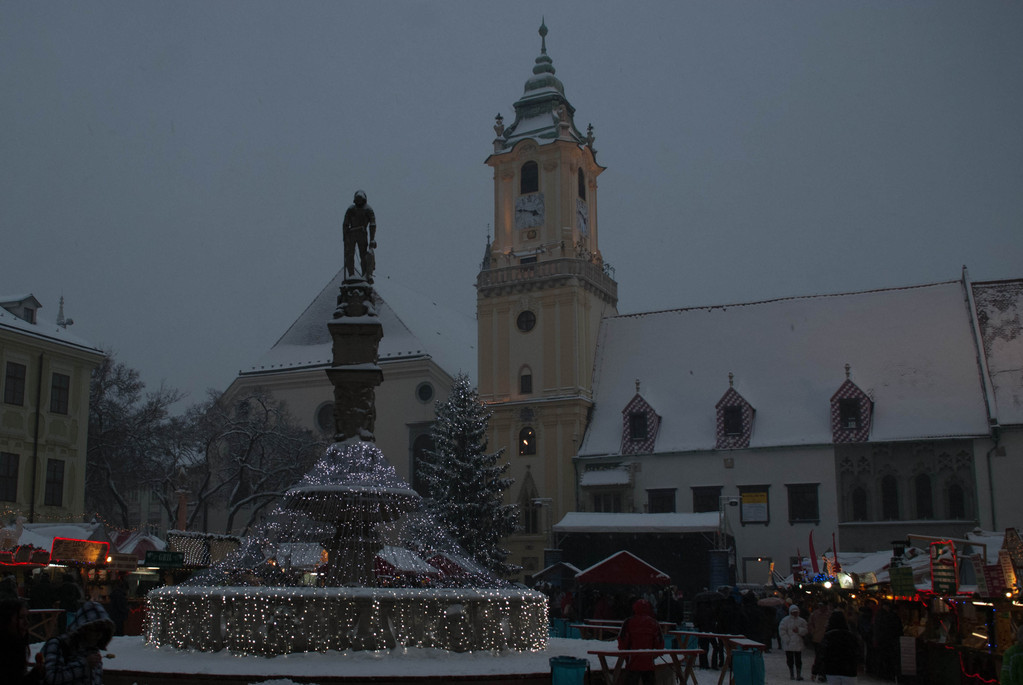 Evening Christmas Market