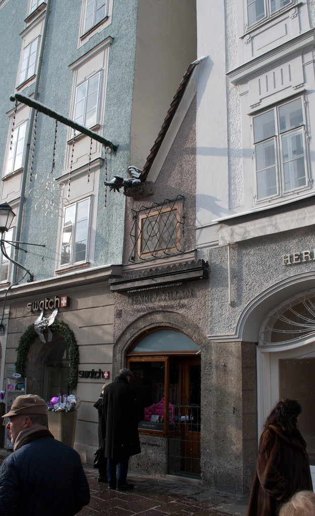 Narrowest house in Salzburg