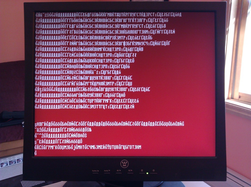 CentOS 5.5 Install #FAIL