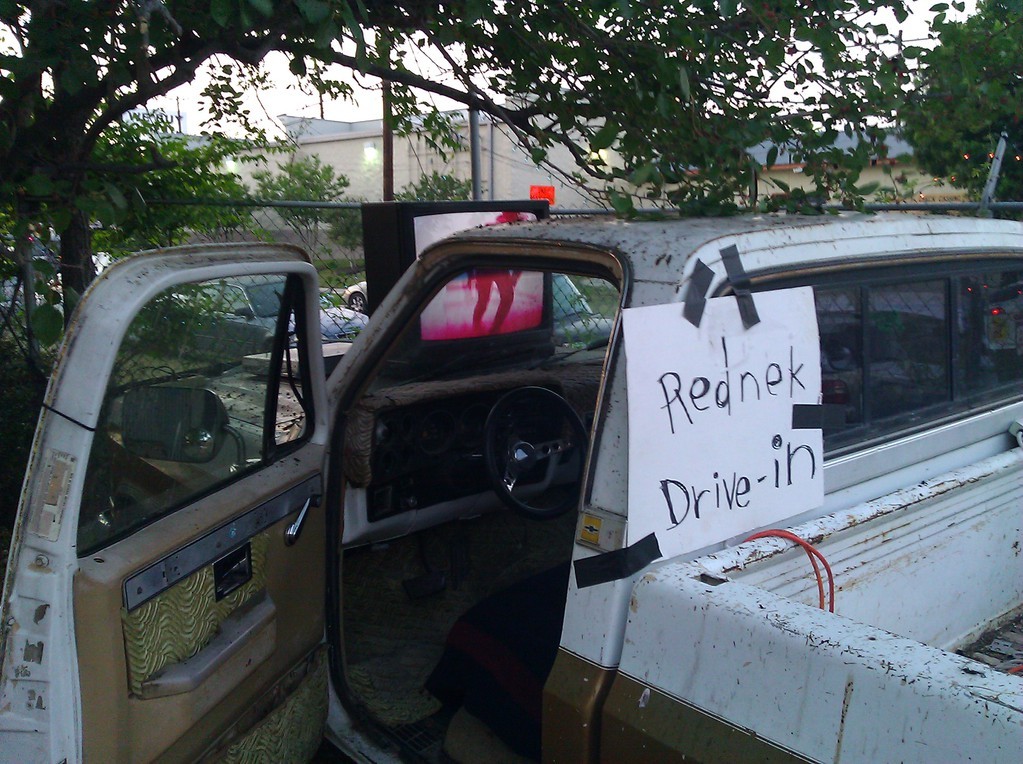 Redneck drive-in