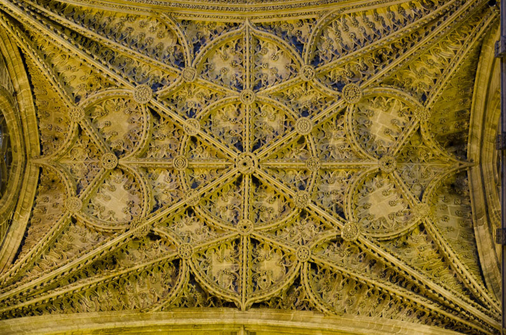 Cathedral of Saint Mary of the See ceiling detail