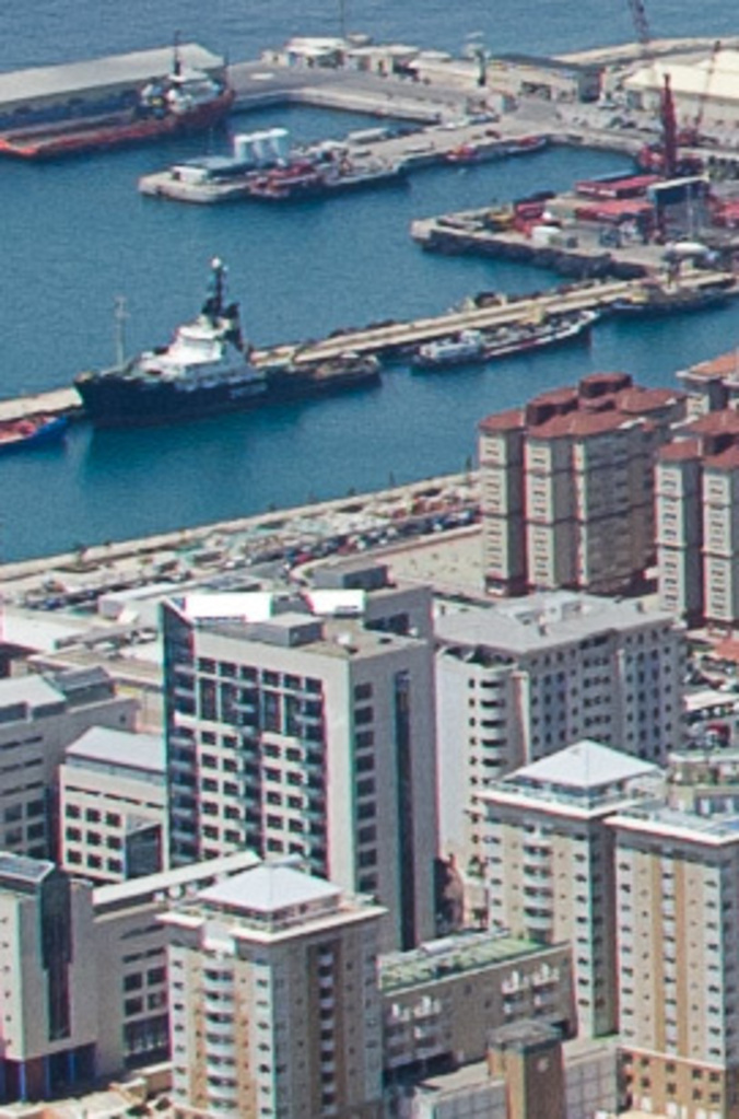 Detail at ISO 100