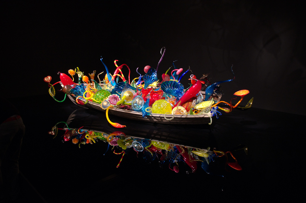 Ikebana boat