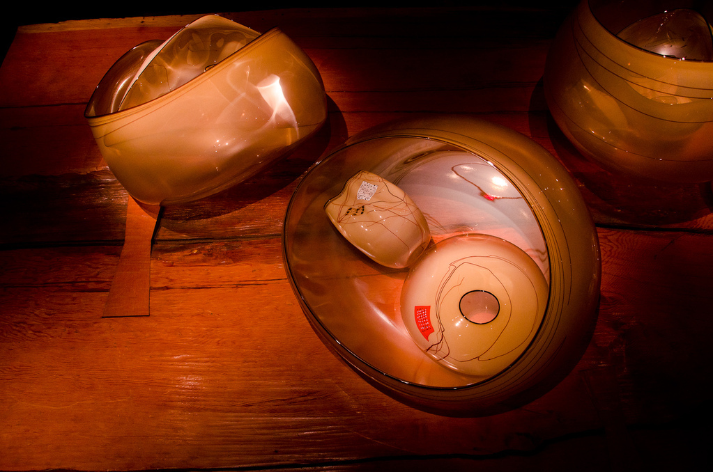 Chihuly basket forms
