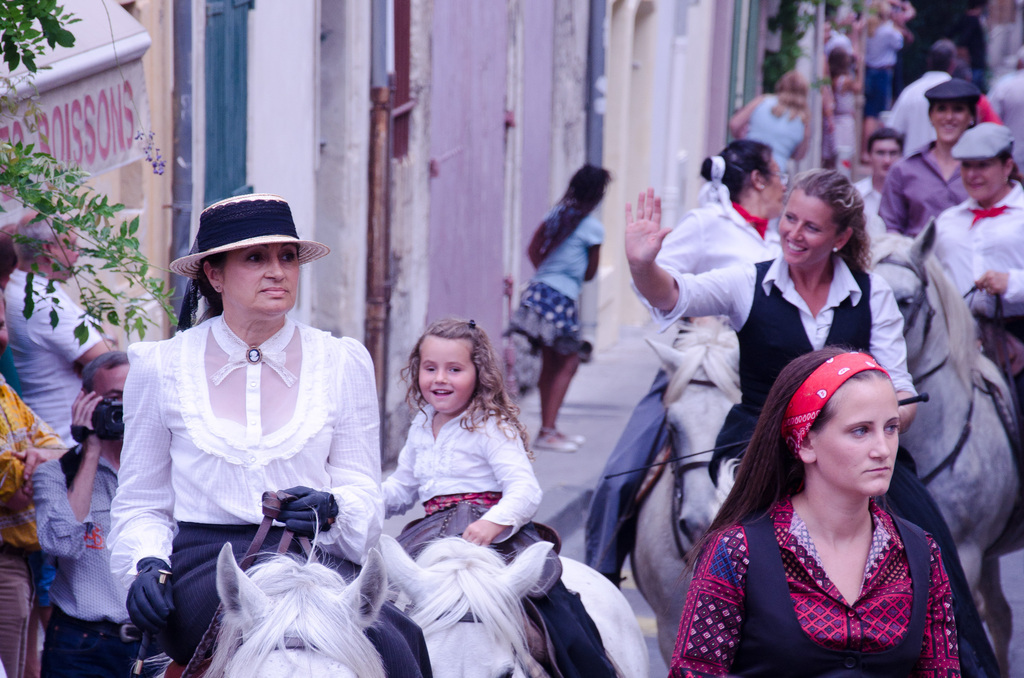Running the bulls in Arles