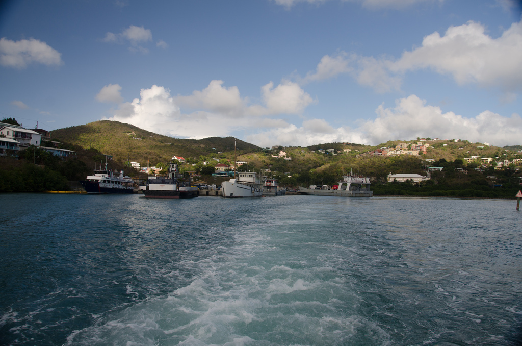 Leaving St John