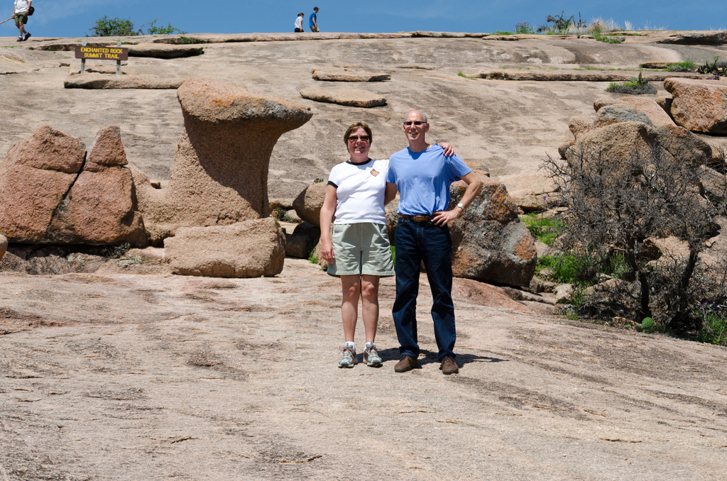 P&P on Enchanted Rock P&P on Enchanted Rock