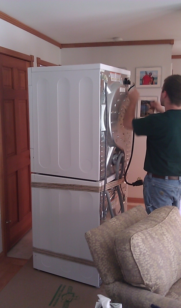 Washer/dryer on the move