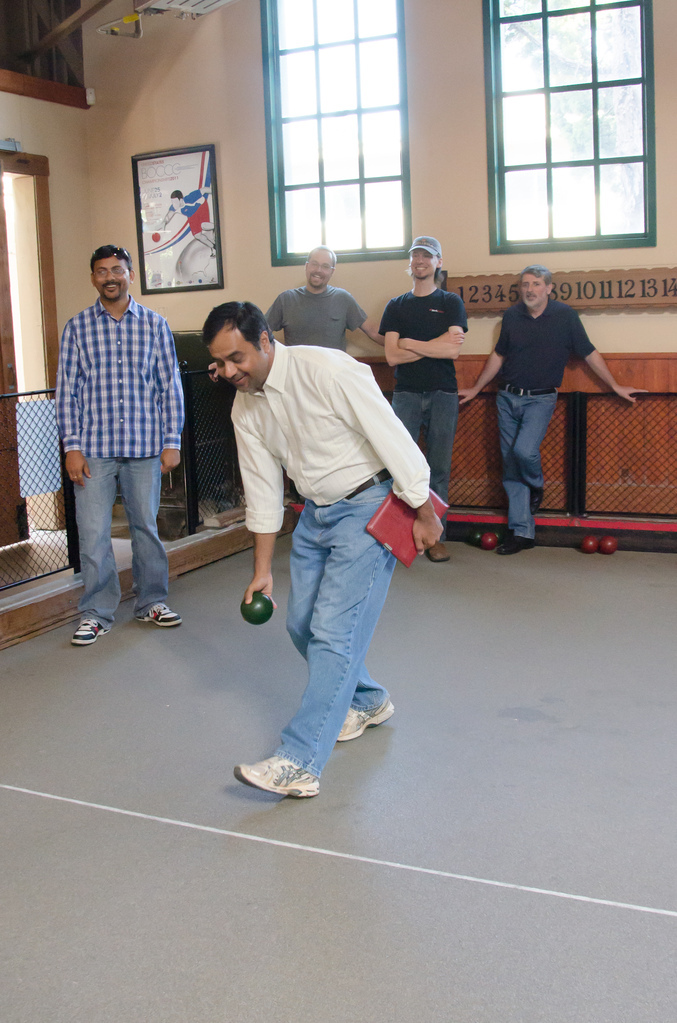 MarkLogic Engineering plays Bocce MarkLogic Engineering plays Bocce