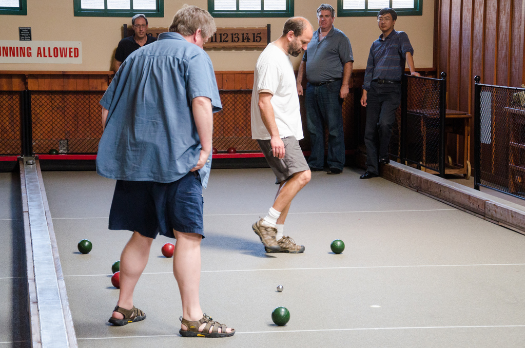 MarkLogic Engineering plays Bocce MarkLogic Engineering plays Bocce