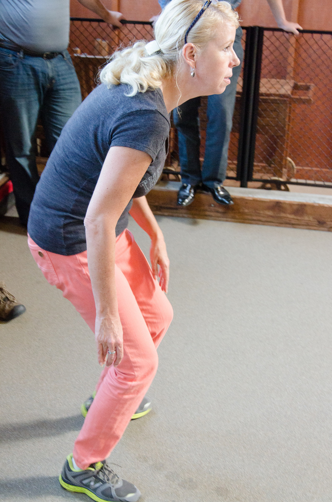 MarkLogic Engineering plays Bocce