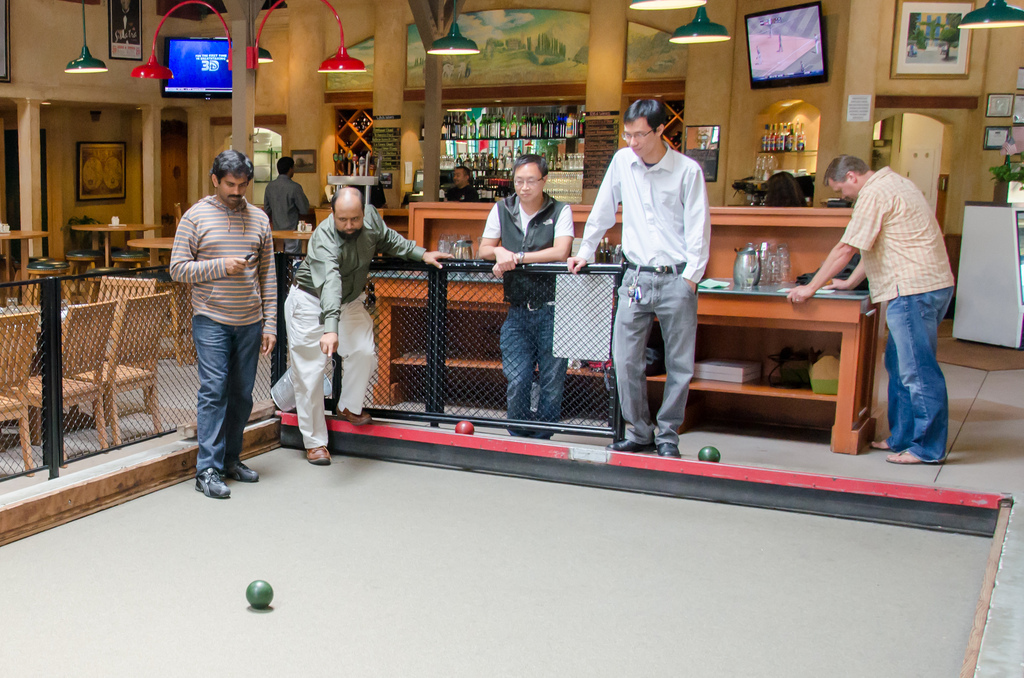 MarkLogic Engineering plays Bocce MarkLogic Engineering plays Bocce
