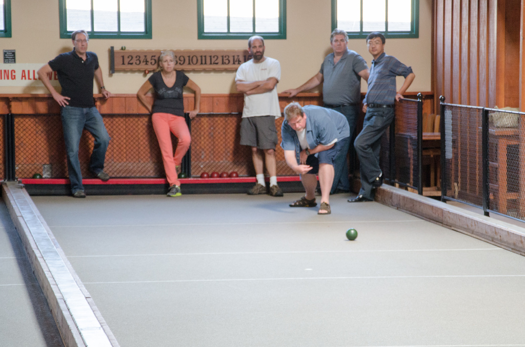 MarkLogic Engineering plays Bocce MarkLogic Engineering plays Bocce