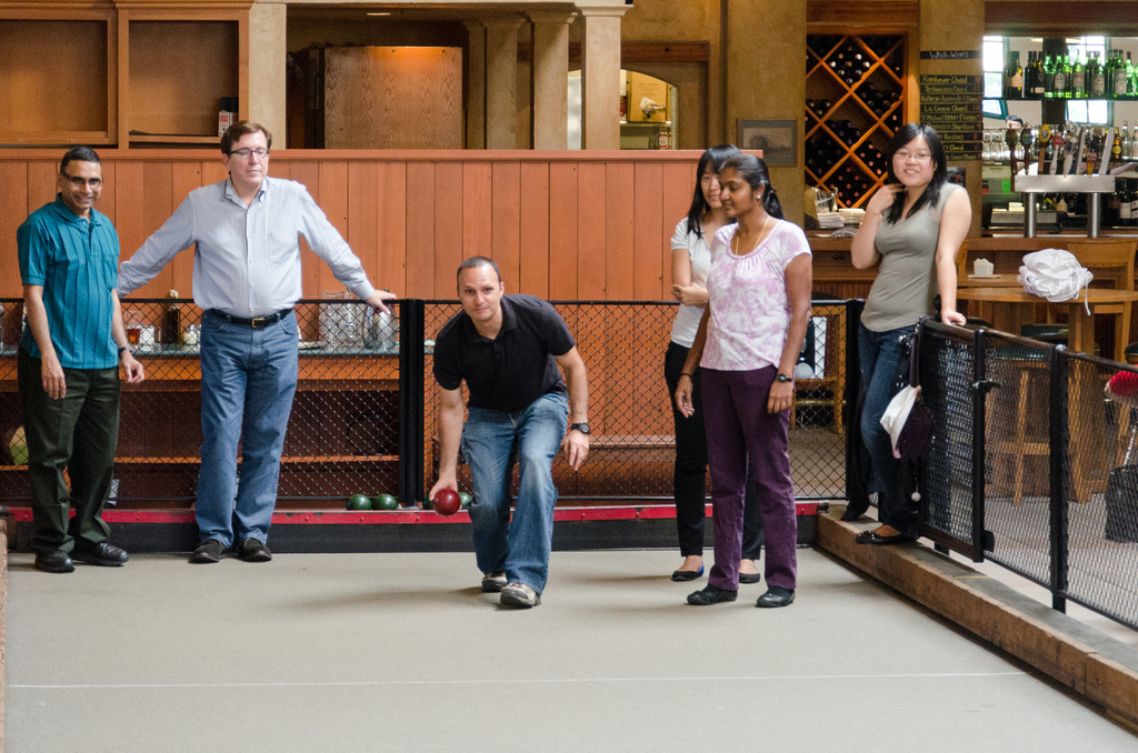 MarkLogic Engineering plays Bocce MarkLogic Engineering plays Bocce