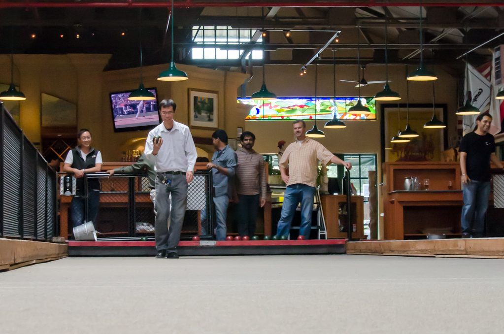 MarkLogic Engineering plays Bocce MarkLogic Engineering plays Bocce
