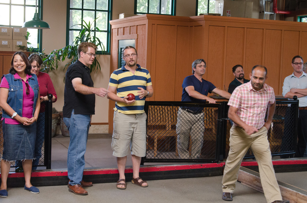 MarkLogic Engineering plays Bocce MarkLogic Engineering plays Bocce