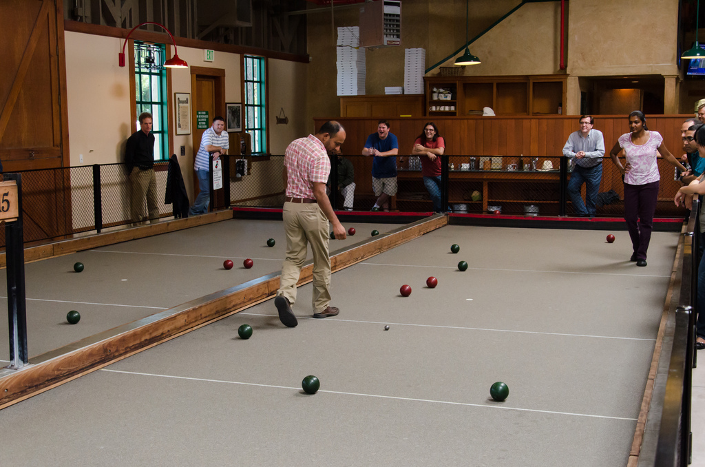 MarkLogic Engineering plays Bocce MarkLogic Engineering plays Bocce